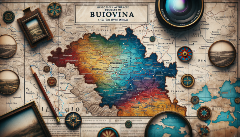 alt_text: "Historical map showing Bukovina's cultural crossroads and influence of multiple empires."