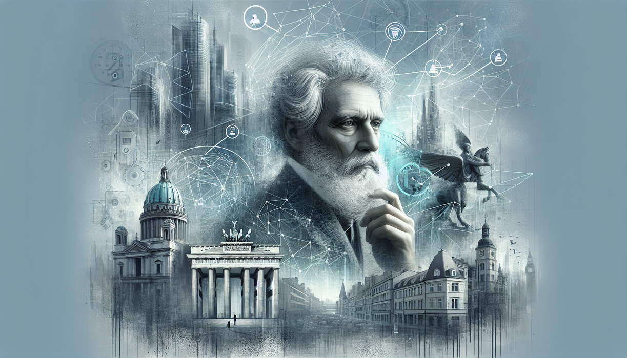 alt_text: Open book titled "Habermas, Communication, and the Power of Context" on a wooden table.