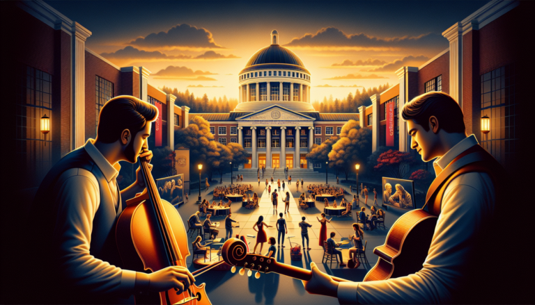 "alt_text": "Concert event poster for 'Content Context' at Georgia Southwestern."