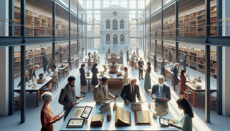 alt_text: "Exhibit signage for Content Futures at UGA Special Collections."