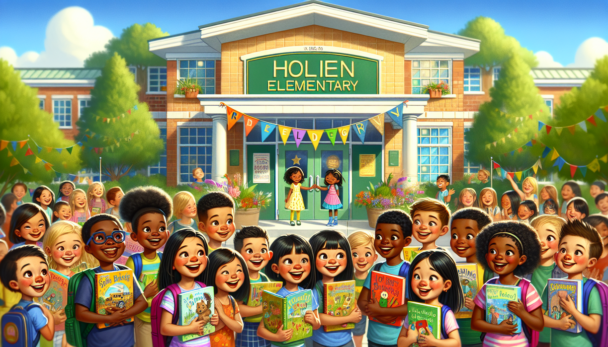 alt_text: Books displayed creatively at Olin, highlighting their impact on content and context.