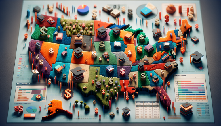 alt_text: Illustration questioning if spending or content context influences academic grades.