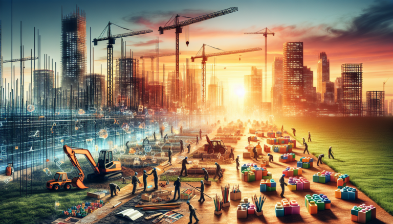 alt_text: "Modern campus with futuristic buildings represents a new era in US education."