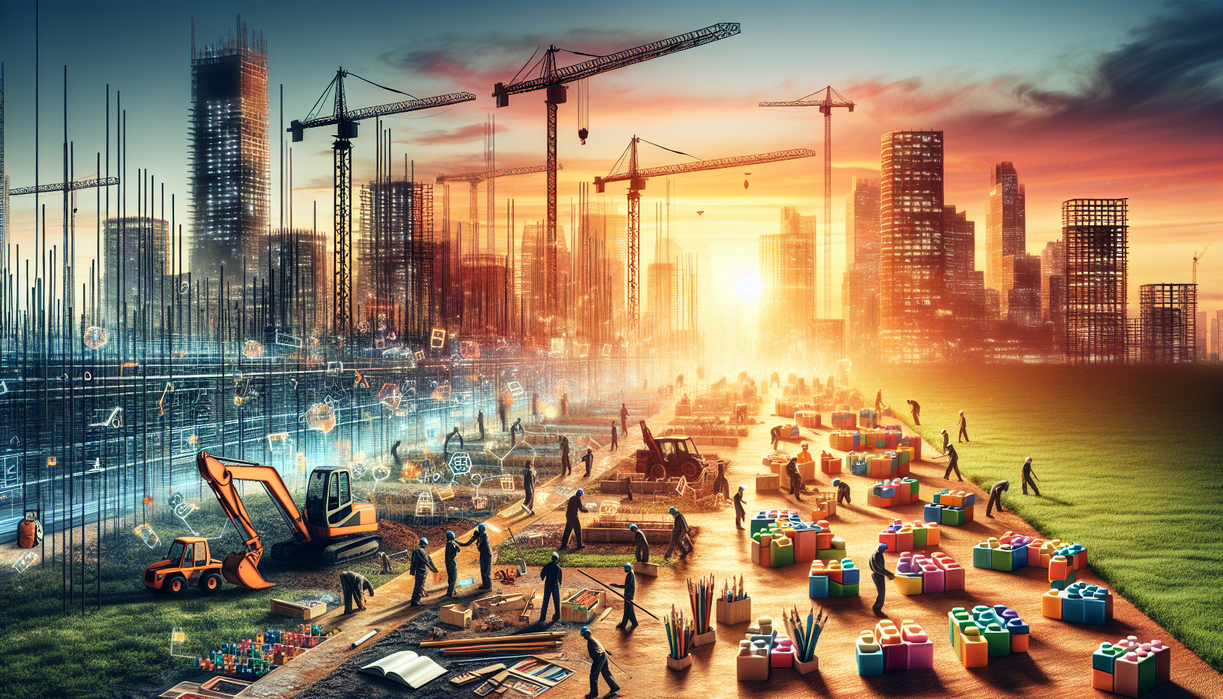 alt_text: "Modern campus with futuristic buildings represents a new era in US education."
